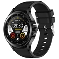 Wodoodporny Sportowy Smartwatch z Pulsometrem DS20 - Czarny