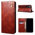 Xiaomi 11T/11T Pro Etui z Portfelem Waxy Serii - Brąz