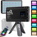 Przenośna lampa wideo RGB Weeylite RB9 ze statywem