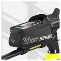 Etui / Uchwyt Rowerowy West Biking z Odblaskowym Logo - 6.9" - Czarny