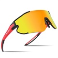 West Biking Sportowe Okulary Sloneczne Uniseks Polaryzacja - Czerwone