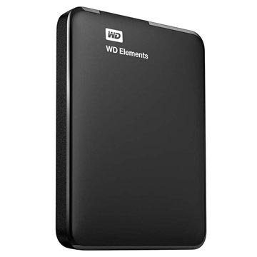 Zewnętrzny Twardy Dysk HDD Western Digital WDBUZG0010BBK-WESN WD Elements - 1TB - Czarny