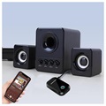 Wireless Audio Reciever BT15 - Bluetooth 5.0, 3.5mm - Black