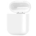 Etui do Ładowania Bezprzewodowego Qi Premium do AirPods / AirPods 2 - Białe