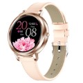 Elegancki Damski Smartwatch z Pulsometrem MK20 - Różowe Złoto