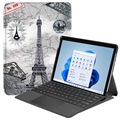 Microsoft Surface Pro 8 Etui Folio Wonder Seria - Wieża Eiffla