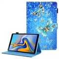 Samsung Galaxy Tab A7 Lite Etui Folio Wonder Series - Niebieski Motyl