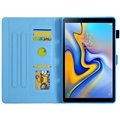 Samsung Galaxy Tab A7 Lite Etui Folio Wonder Series - Niebieski Motyl