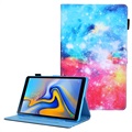 Samsung Galaxy Tab A7 Lite Etui Folio Wonder Series - Galaktyka