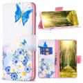 Etui z Portfelem z Serii Wonder do Nothing Phone (1) - Błękitny motyl