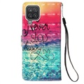 Samsung Galaxy A12 Etui-Portfel Wonder Seria - Never Stop Dreaming