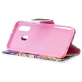 Samsung Galaxy A40 Etui-Portfel Wonder Seria - Kolorowe Drzewo