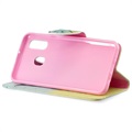Samsung Galaxy A40 Etui-Portfel Wonder Seria - Pióra