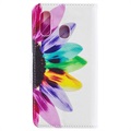 Samsung Galaxy A40 Etui-Portfel Wonder Seria - Kwiat