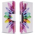 Samsung Galaxy A71 Etui-Portfel Wonder Seria - Kwiat