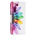 Etui-Portfel z serii Wonder - Samsung Galaxy S22 5G - Kwiat