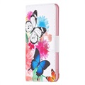 iPhone 14 Pro - Etui-Portfel Wonder Seria - Motyle