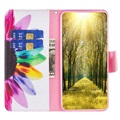 Etui z Portfelem z Serii Wonder do iPhone 14 Pro Max - Kwiat