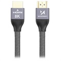 Kabel HDMI 2.1 8K 60Hz / 4K 120Hz / 2K 144Hz Wozinsky - 2m - Szary