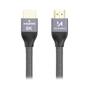 Kabel HDMI 2.1 8K 60Hz / 4K 120Hz / 2K 144Hz Wozinsky - 3m - Szary