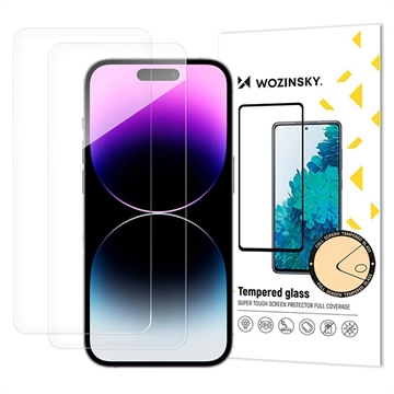 iPhone 17 Pro Hartowane Szkło Ochronne - Wozinsky Super Tough - 2 Szt.
