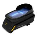 Wozinsky WBB25BK Wodoodporna torba na ramę roweru z etui na telefon - 6.7" - czarna