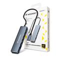 Wielofunkcyjny koncentrator USB-C 6 w 1 Wozinsky WHBC10Y4S - szary