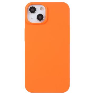 Gumowane Etui z Tworzywa X-Level do iPhone 14 - Pomarańcz