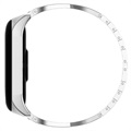 Xiaomi Mi Band 5/6 X-Shaped Pasek - 37mm - Srebrny