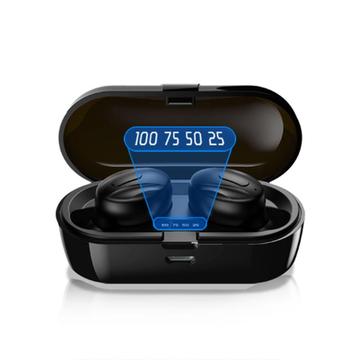 Słuchawki sportowe XG13 TWS Bluetooth 5.0 z wyświetlaczem LED Power nauszne słuchawki do gier z dźwiękiem HIFI