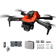 XKJ K6 MAX 3-kamerowy dron HD do fotografii lotniczej ze składanym quadcopterem RC z pojedynczą baterią
