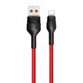 Kabel XO NB55 USB-A / USB-C - 5 A, 1 m - czerwony