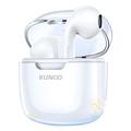 Słuchawki XUNDD X17 Bluetooth 5.3 Earphones Low Latency TWS z etui ładującym - białe