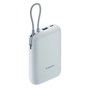 Power Bank Xiaomi 10000mAh ze zintegrowanym kablem USB-C 22.5W - Lodowy błękit
