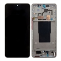 Xiaomi 12T/12T Pro Panel Przedni i Wyświetlacz LCD 57983112936 - Srebrny