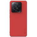 Xiaomi 14 Pro Hybrydowe Etui Nillkin Super Frosted Shield Pro - Czerwień
