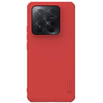 Xiaomi 14 Pro Hybrydowe Etui Nillkin Super Frosted Shield Pro - Czerwień
