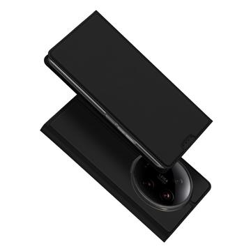 Xiaomi 14 Ultra Etui z Klapką Dux Ducis Skin Pro - Czerń