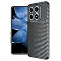 Xiaomi 14T Pro Etui z TPU Beetle Włókno Węglowe - Czarne
