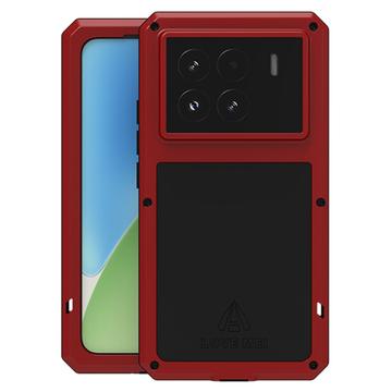 Xiaomi 15 Hybrydowe Etui Love Mei Powerful - Czerwień