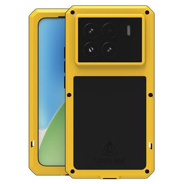 Xiaomi 15 Hybrydowe Etui Love Mei Powerful - Żółty