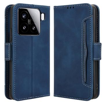 Xiaomi 15 Pro Etui-Portfel Seria Cardholder - Błękit