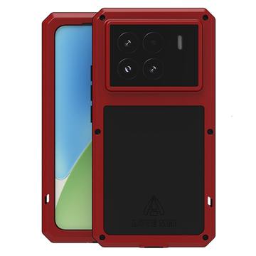Xiaomi 15 Pro Hybrydowe Etui Love Mei Powerful - Czerwień