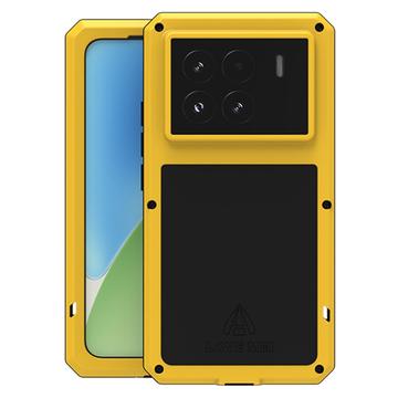 Xiaomi 15 Pro Hybrydowe Etui Love Mei Powerful - Żółty