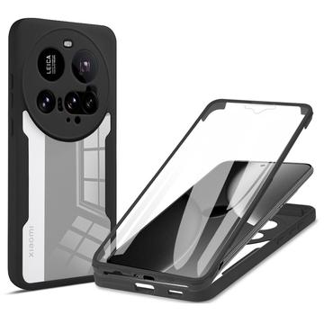 Xiaomi 15 Ultra Etui z Serii 360 Protection - Czerń / Przezroczyste