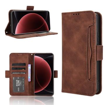 Etui portfelowe na karty Xiaomi 15 Ultra - brązowe