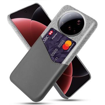 Xiaomi 15 Ultra Etui KSQ z Miejscem na Kartę - Szary