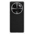 Xiaomi 15 Ultra Etui z TPU pokryte skórą - czarny