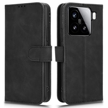 Xiaomi 15 Etui z Portfelem z Magnetycznym Zamknięciem