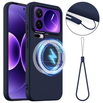 Xiaomi 17 Pro Etui z Płynnego Silikonu - kompatybilne z MagSafe